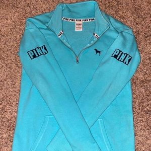 Pink Brand, Sky Blue Collared Sweatshirt